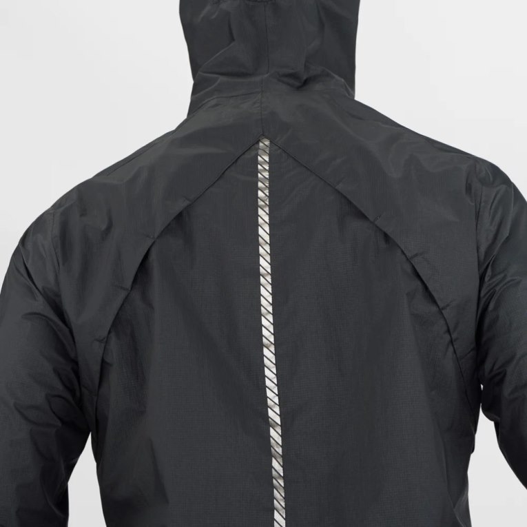 Black Salomon Bonatti Waterproof Men's Shell Jackets | IE QR4387